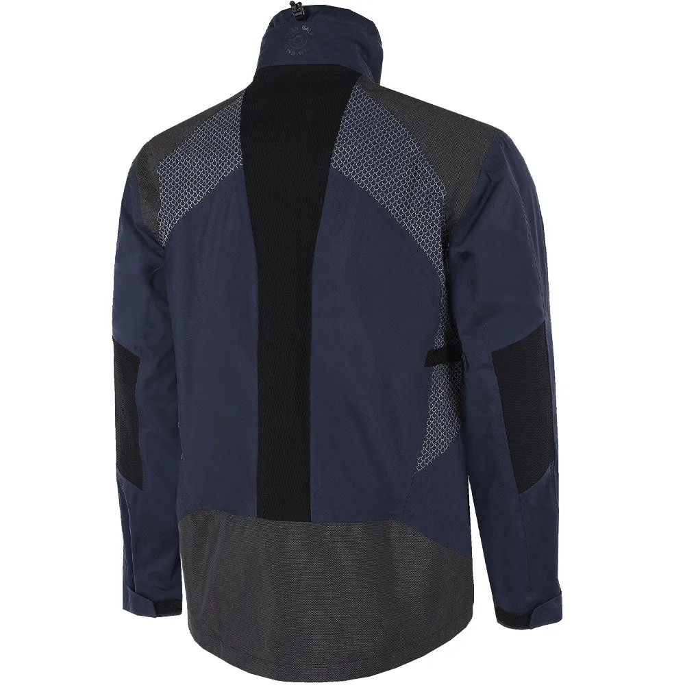 Reversible Dual Layer slim cut Galvin Green Action Gore-Tex C-Knit Waterproof Jacket - Navy/Black