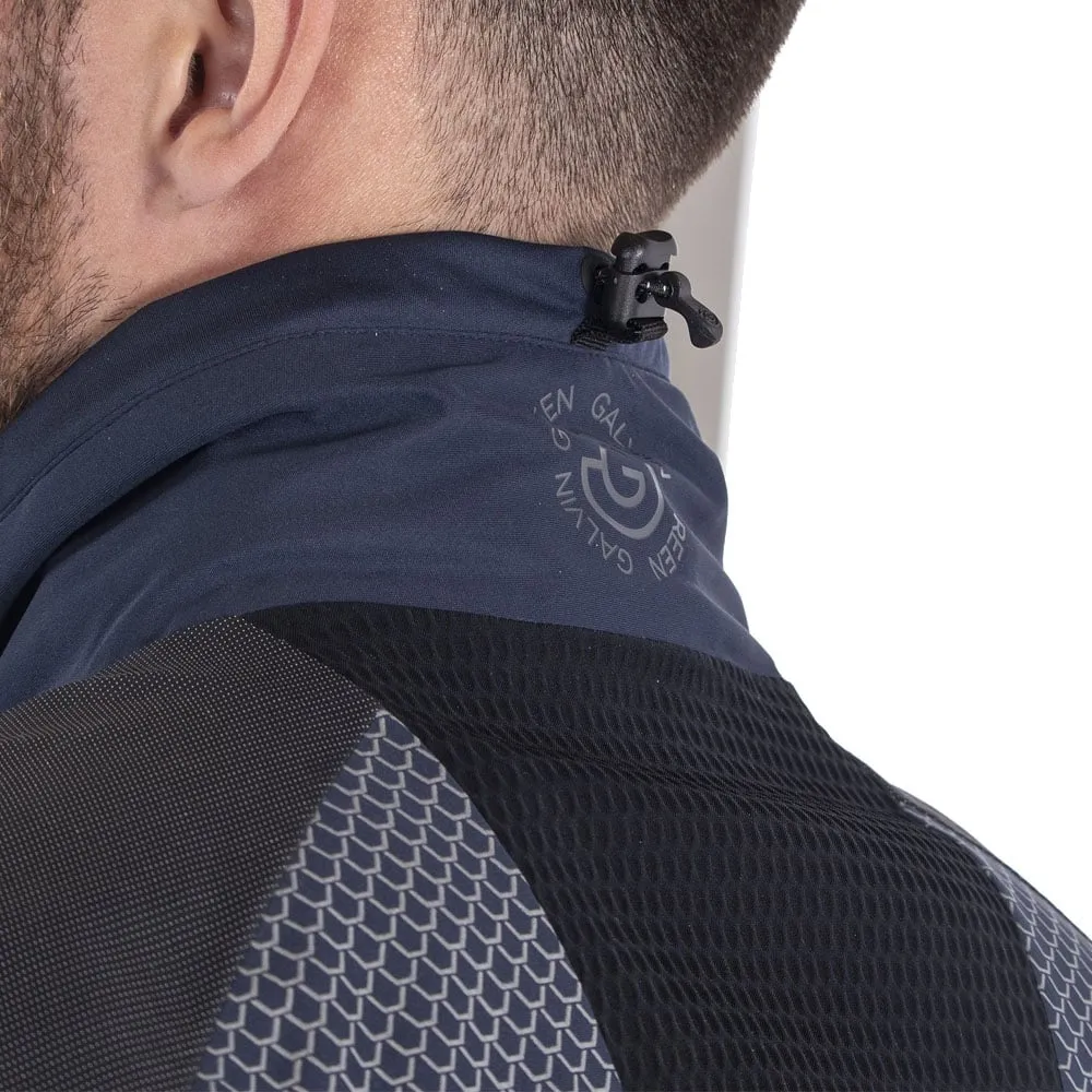 Galvin Green Action Gore-Tex C-Knit Waterproof Jacket - Navy/Black Eco Conscious Dye Process Compression Fit Technology