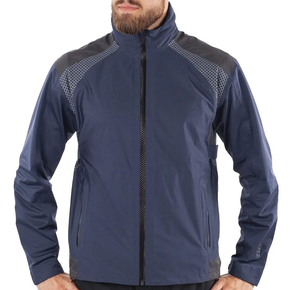 Anti Snag Fabric Galvin Green Action Gore-Tex C-Knit Waterproof Jacket - Navy/Black