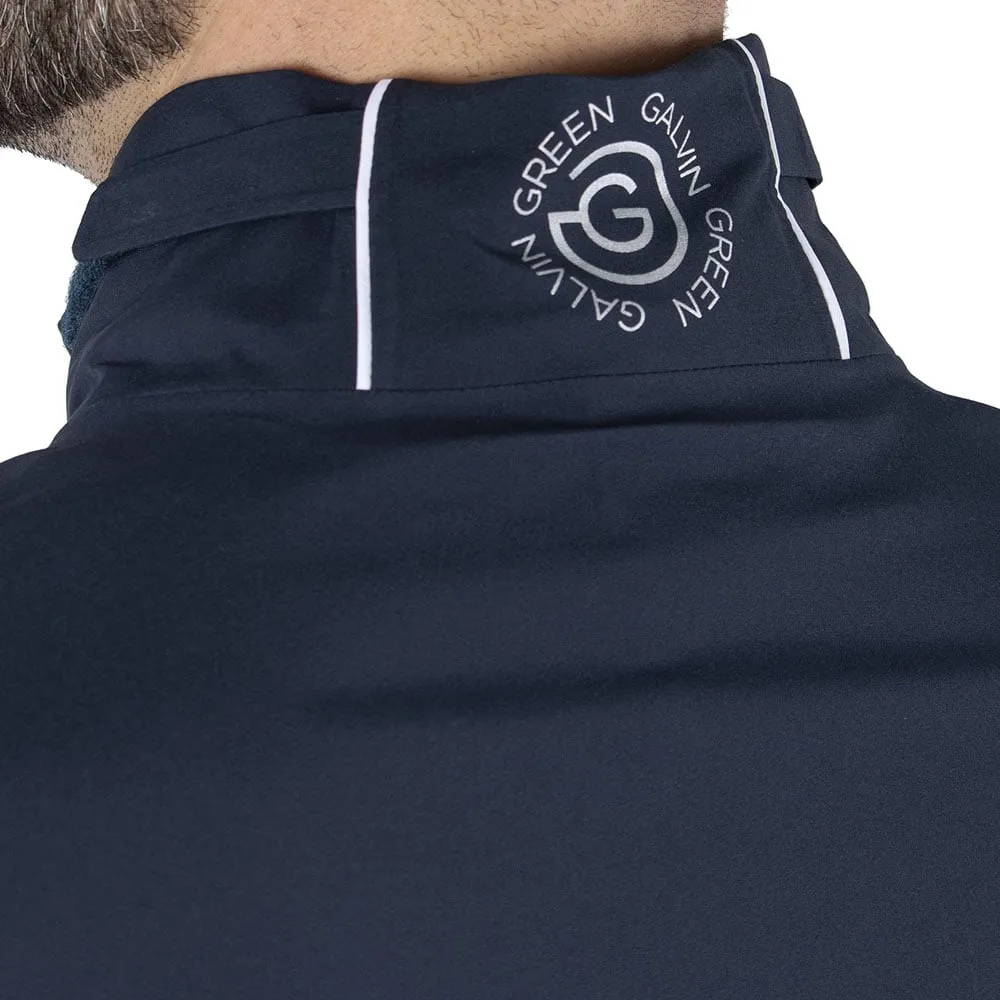 Cold Weather Gear Galvin Green Aden Gore-Tex Paclite 1/2 Zip Waterproof Jacket - Navy/White