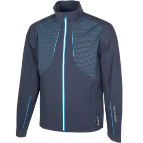 Galvin Green Albert Gore-Tex Waterproof Jacket - Navy/White/Blue QuickAccessPockets FlexibleCuffSystem