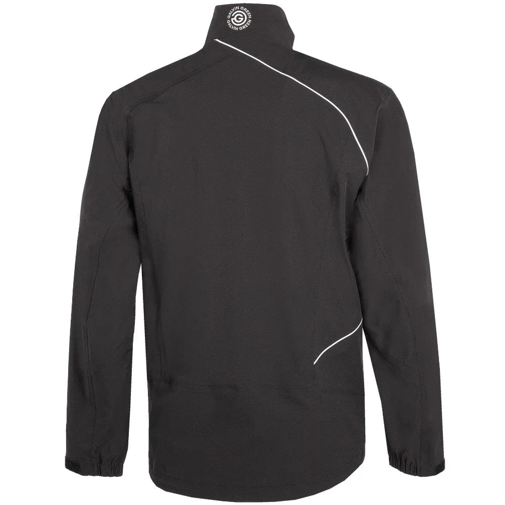 Anti Pilling Surface Galvin Green Ames Waterproof DRYVR Jacket - Black/White
