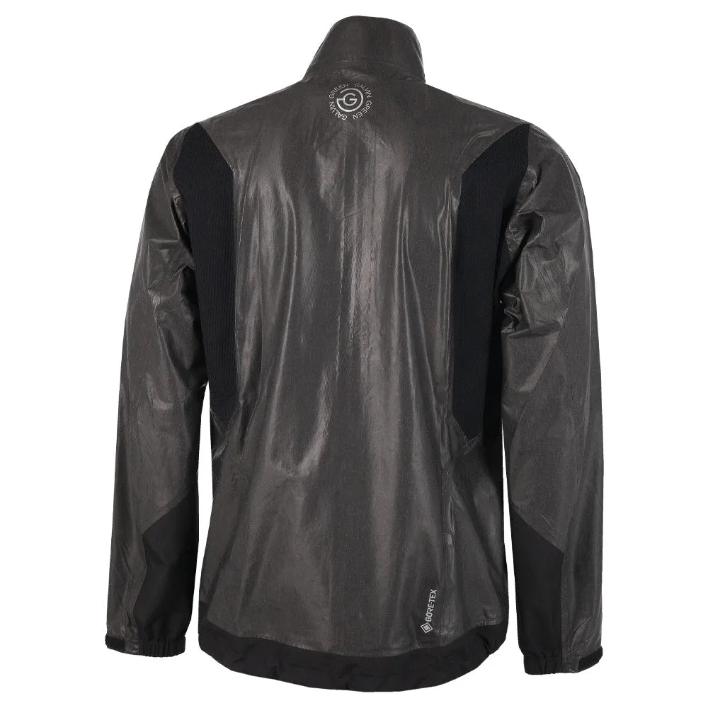 Galvin Green Angus Shakedry Gore-Tex Waterproof Jacket - Ash Grey/Black FleeceLined Soft Weather Wear