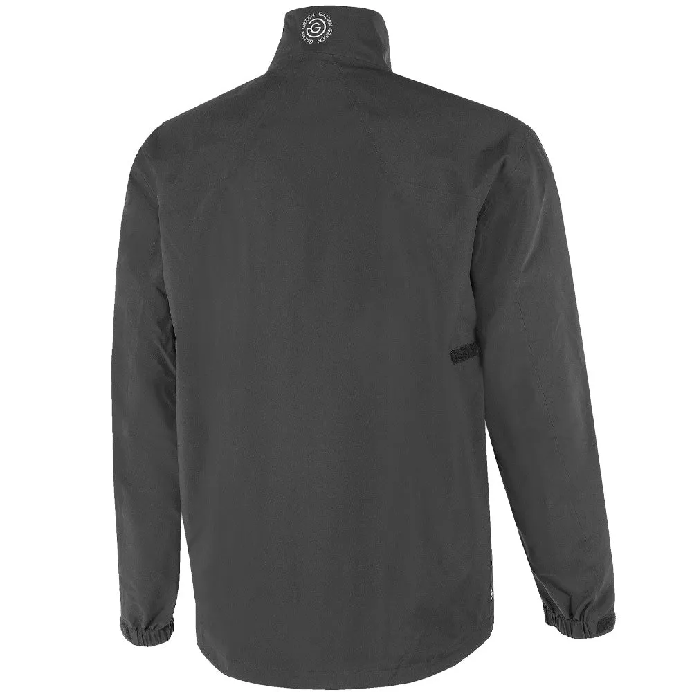 Windproof Cuffs Galvin Green Armstrong Gore-Tex Paclite Waterproof Jacket - Black/Sharkskin