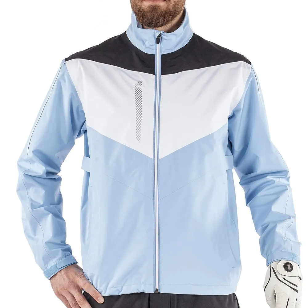 Seamless Design Army Style Galvin Green Armstrong Gore-Tex Paclite Waterproof Jacket - Blue Bell/White/Black