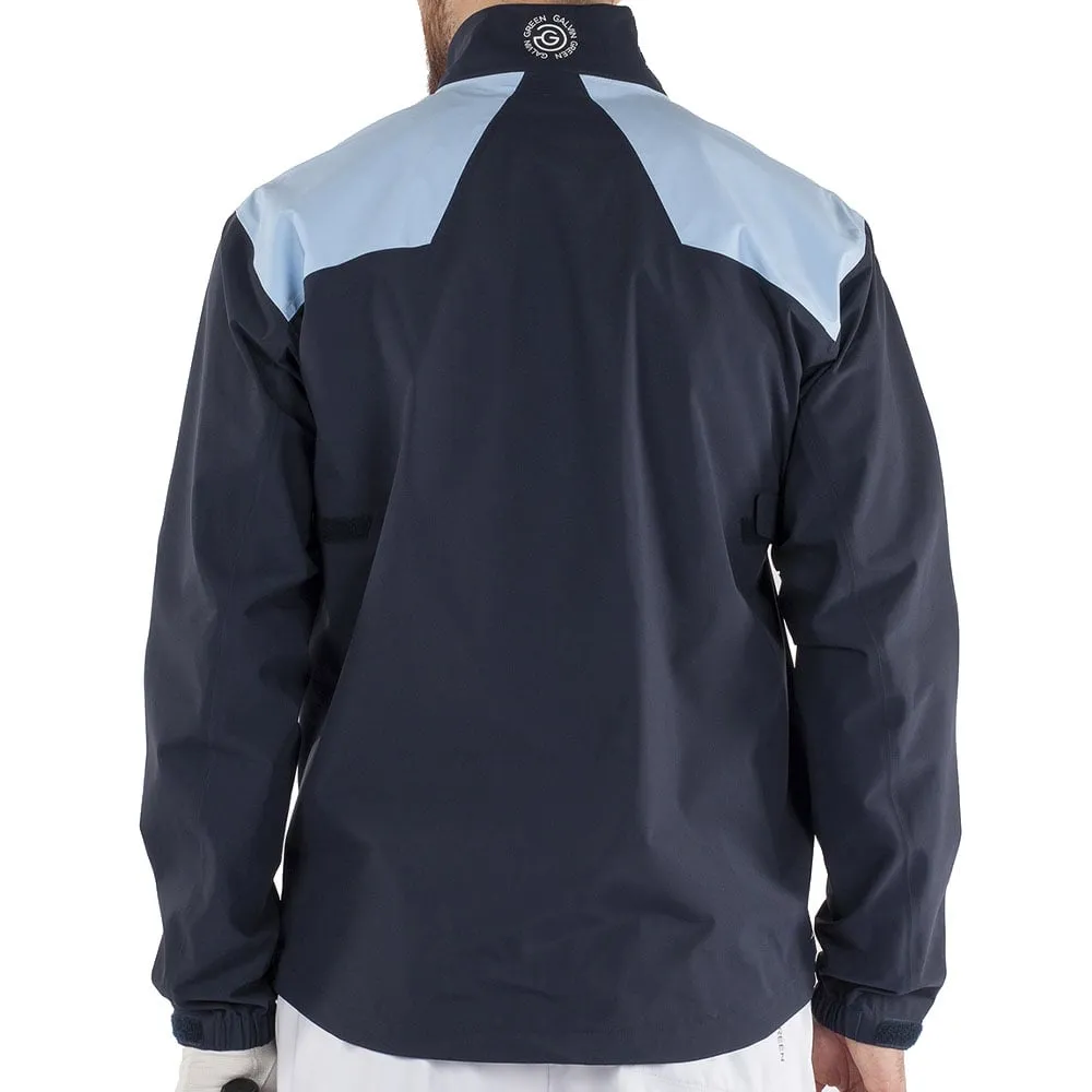 Galvin Green Armstrong Gore-Tex Paclite Waterproof Jacket - Navy/White/Blue Bell Strong Zip