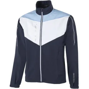 Comfortable fit Down Stuffed Galvin Green Armstrong Gore-Tex Paclite Waterproof Jacket - Navy/White/Blue Bell