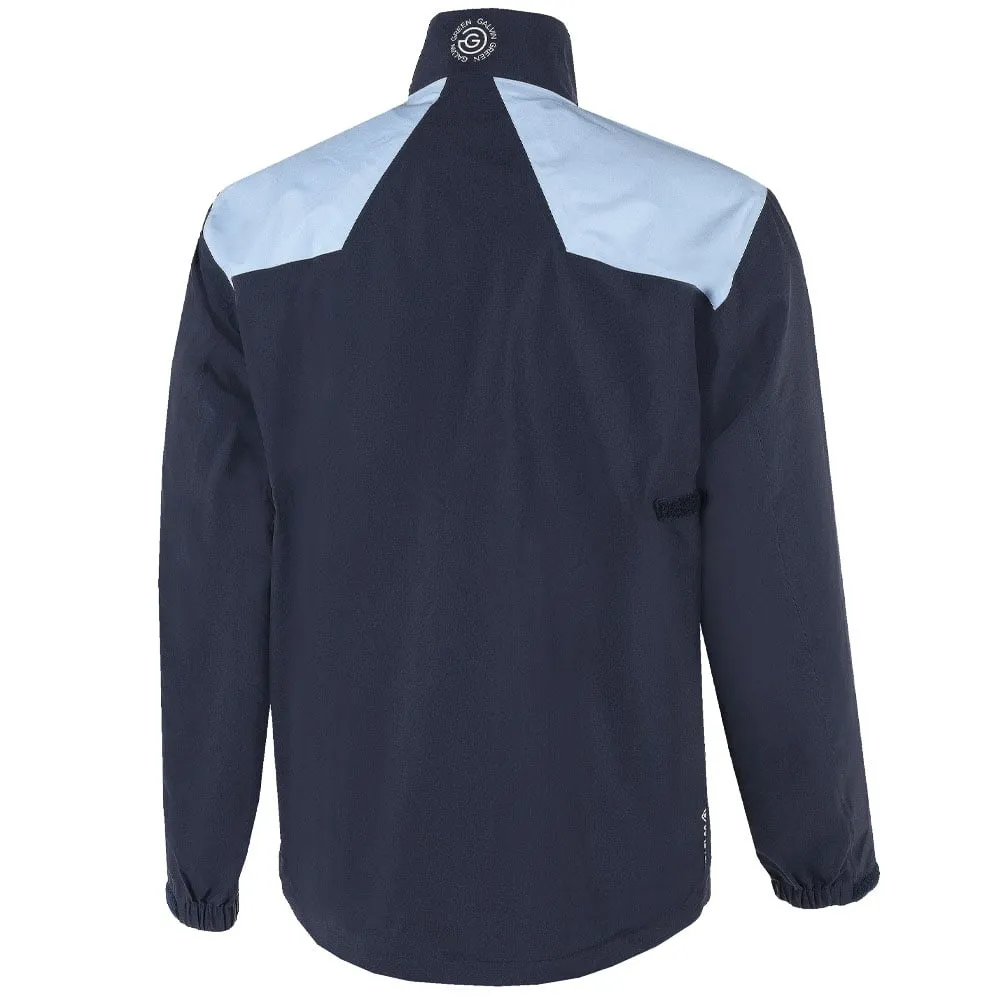 Galvin Green Armstrong Gore-Tex Paclite Waterproof Jacket - Navy/White/Blue Bell Anti Pilling Fabric