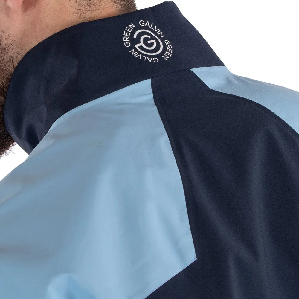 LowProfileStitching Galvin Green Armstrong Gore-Tex Paclite Waterproof Jacket - Navy/White/Blue Bell