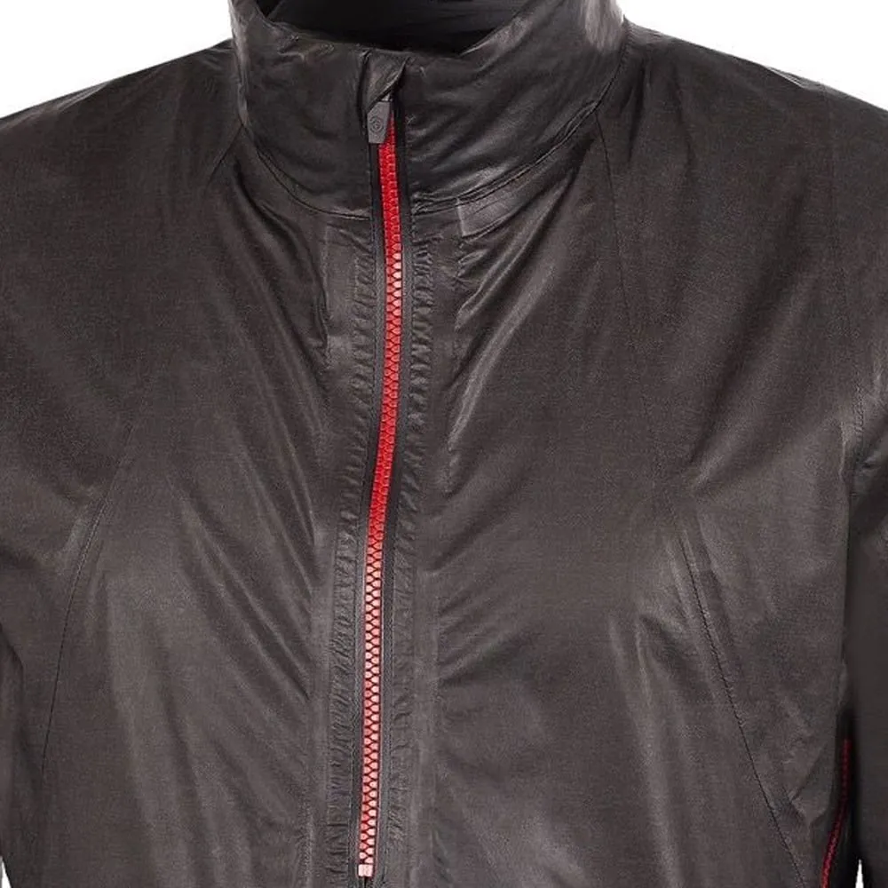 Galvin Green Ashby Waterproof ShakeDry Gore-Tex 1/2 Zip Jacket - Ash Grey/Red Snag Free Fabric Light Pack Option