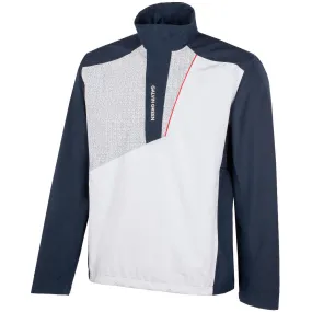 Anti Pilling Galvin Green Axley Waterproof DRYVR Jacket - Navy/Red/White