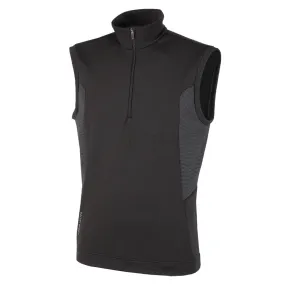 old Galvin Green Dalton Insula 1/2 Zip Gilet - Black