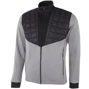 Glove Friendly Cuff Design Tear Resistant Knit Galvin Green Damian Insula Jacket - Sharkskin/Black
