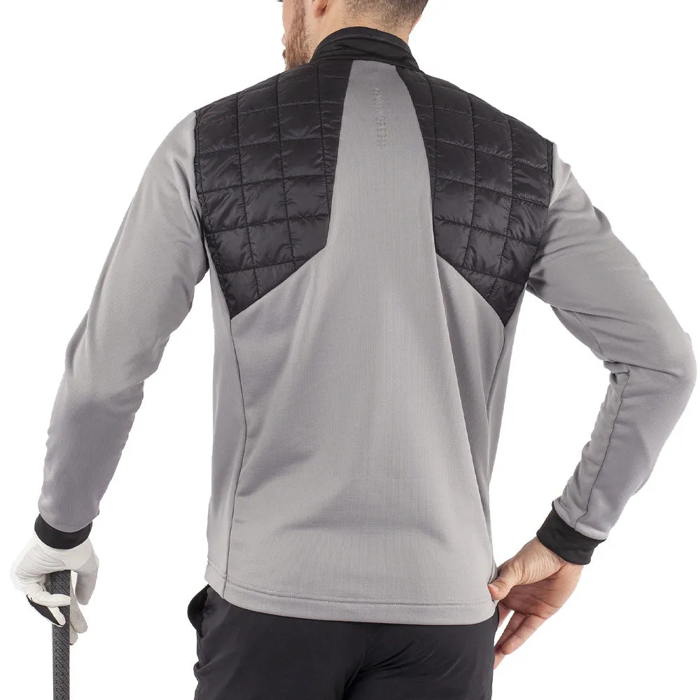 Chill Weather Vegan Safe Galvin Green Damian Insula Jacket - Sharkskin/Black