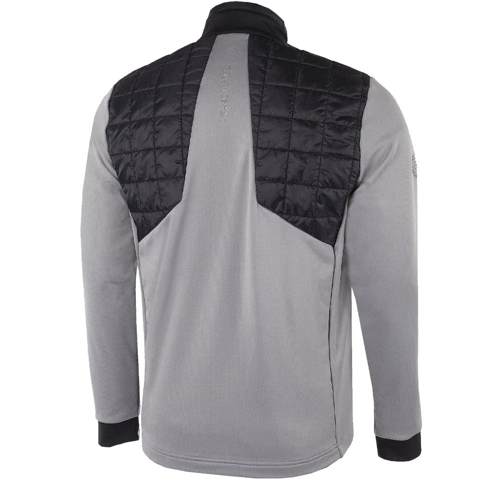 Fit For Daily Stylish Outer Layer Galvin Green Damian Insula Jacket - Sharkskin/Black
