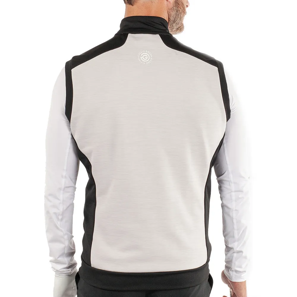Galvin Green Dolph Gilet - Cool Grey/Black Breathable Lining venue
