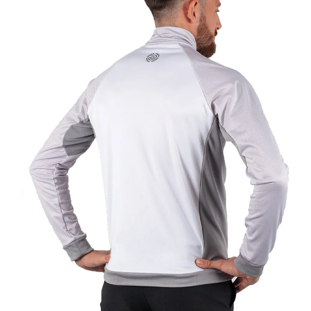WindproofDesign Galvin Green Dominic Insula Jacket - White/Sharkskin