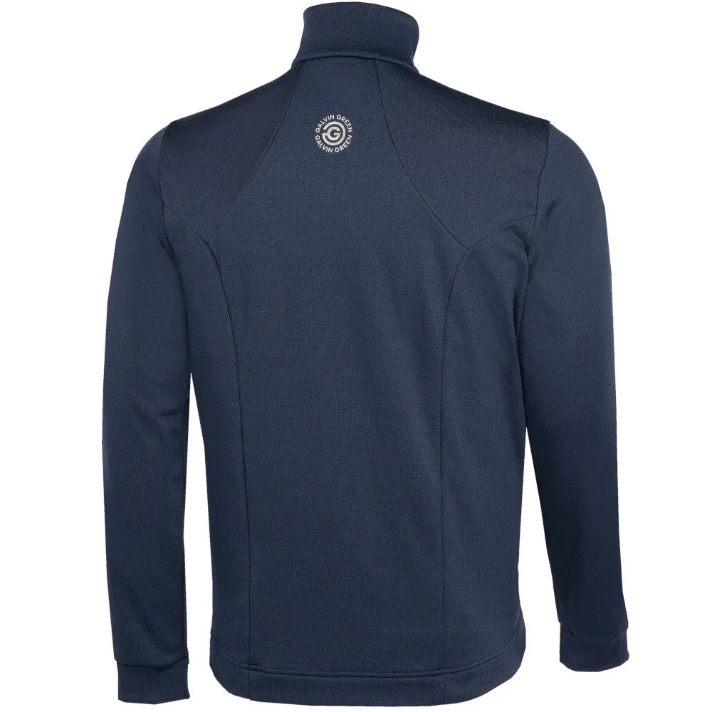 Galvin Green Dylan Jacket - Navy Wrinkle Free Texture Thick Insulation