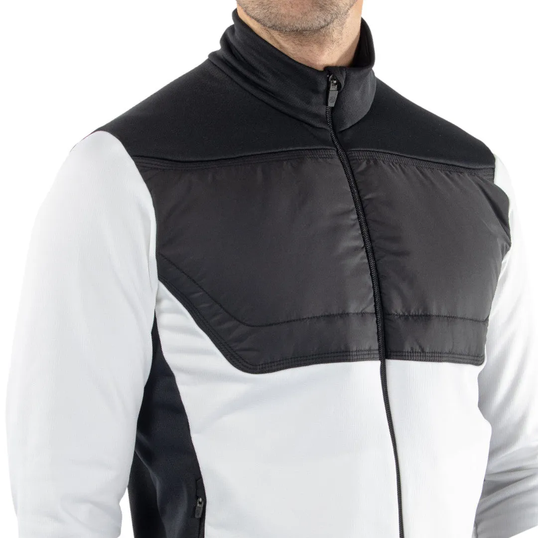 Waterproof Stitch Details Compression Storage Galvin Green Dylan Jacket - White/Black