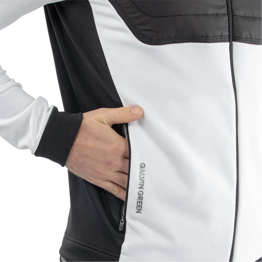 Galvin Green Dylan Jacket - White/Black Tailored Cut Style
