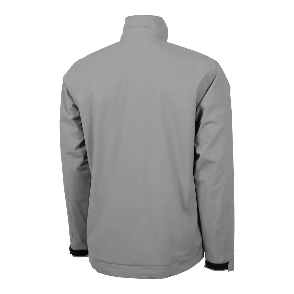 Micro Perforated Panels Layered Collar Design Galvin Green Gore-Tex Arlie Waterproof Jacket - Sharkskin