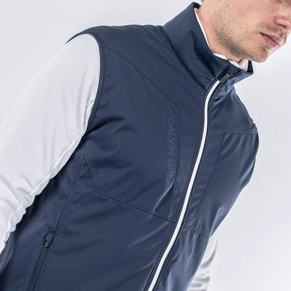 Contemporary Design Snag Free Design Galvin Green Lathan Interface-1 Wind Vest - Navy/White