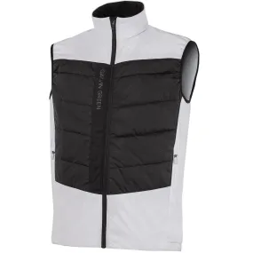 Galvin Green Lauro Windstopper Gilet - White/Black Non Restrictive Mobility Non Bulky Insulation