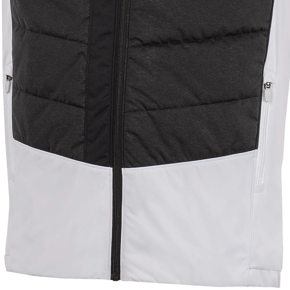 Galvin Green Lauro Windstopper Gilet - White/Black Unique Look Plain Design