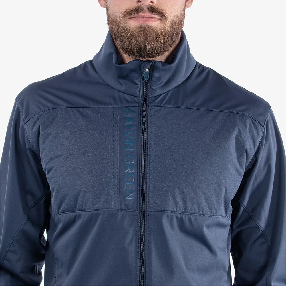 Galvin Green Layton Jacket - Navy Softshell Construction HiddenPockets