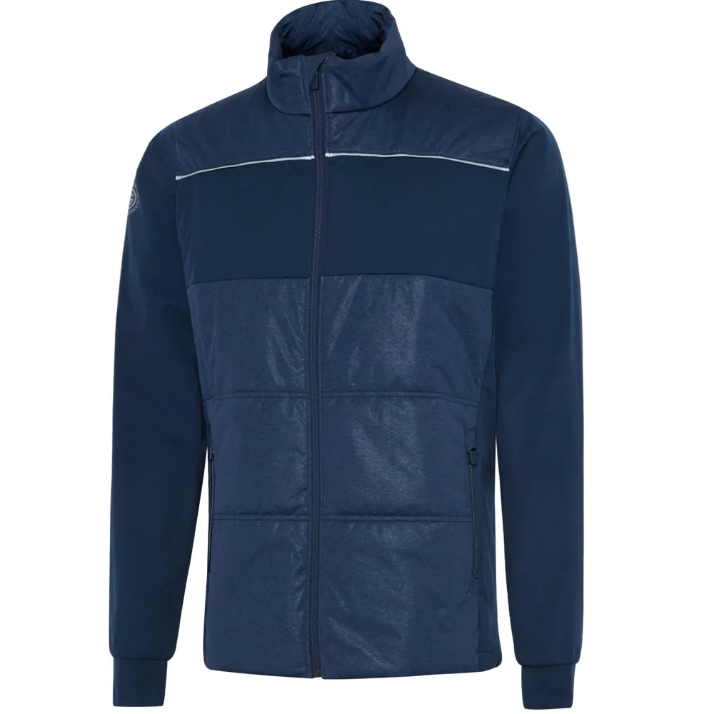 Galvin Green Lennon Windproof Water Resistant Jacket - Navy Anti Static Weave