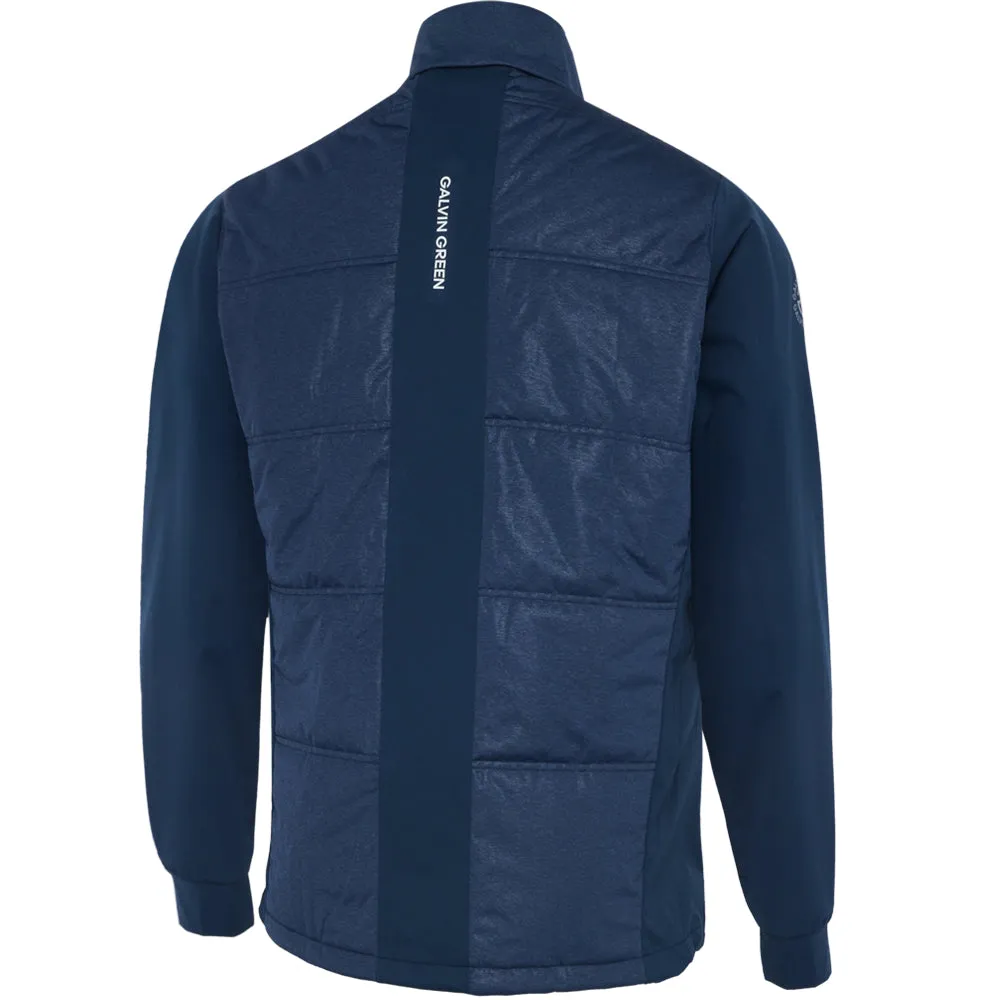Heat Keep Packable design Galvin Green Lennon Windproof Water Resistant Jacket - Navy