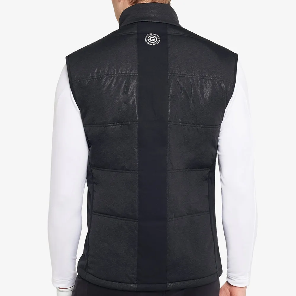Galvin Green Lennox Windproof Water Resistant Gilet - Black Quick Release Buckle Mechanism