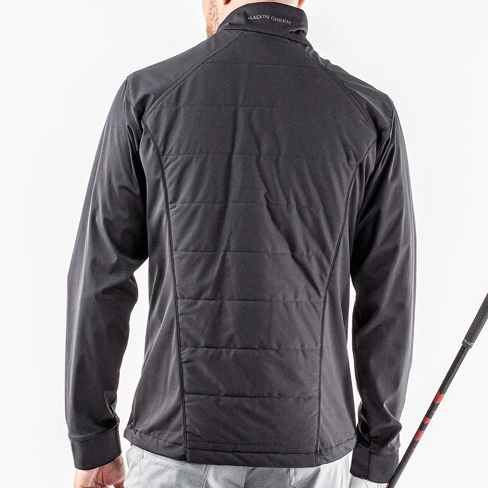 Galvin Green Leonard Interface-1 Wind Jacket - Black Long Length Water Resistant Fabric