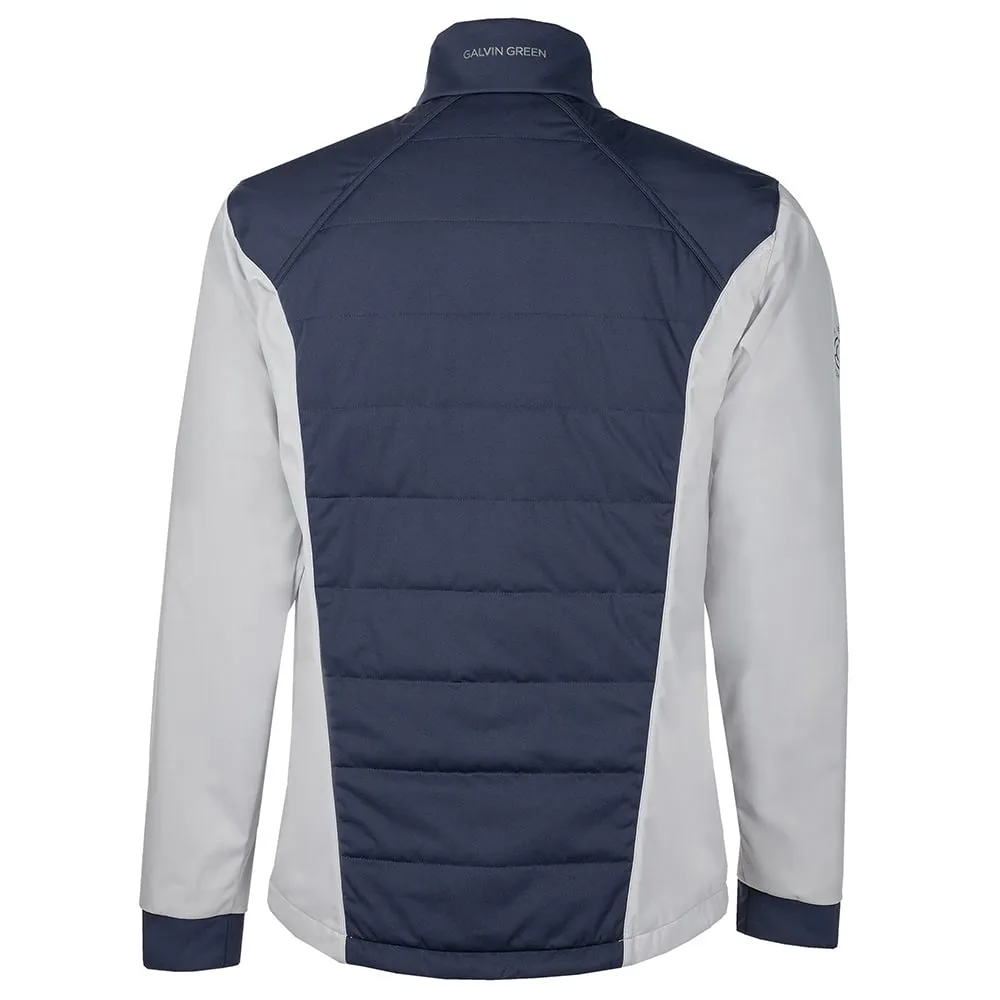 Adjustable Belt Galvin Green Leonard Interface-1 Wind Jacket - Navy/Cool Grey
