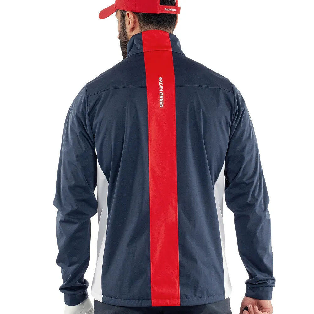 Daily Wear Jacket MoistureWickingTechnology Galvin Green Lloyd Windproof Jacket - Navy/Red/White