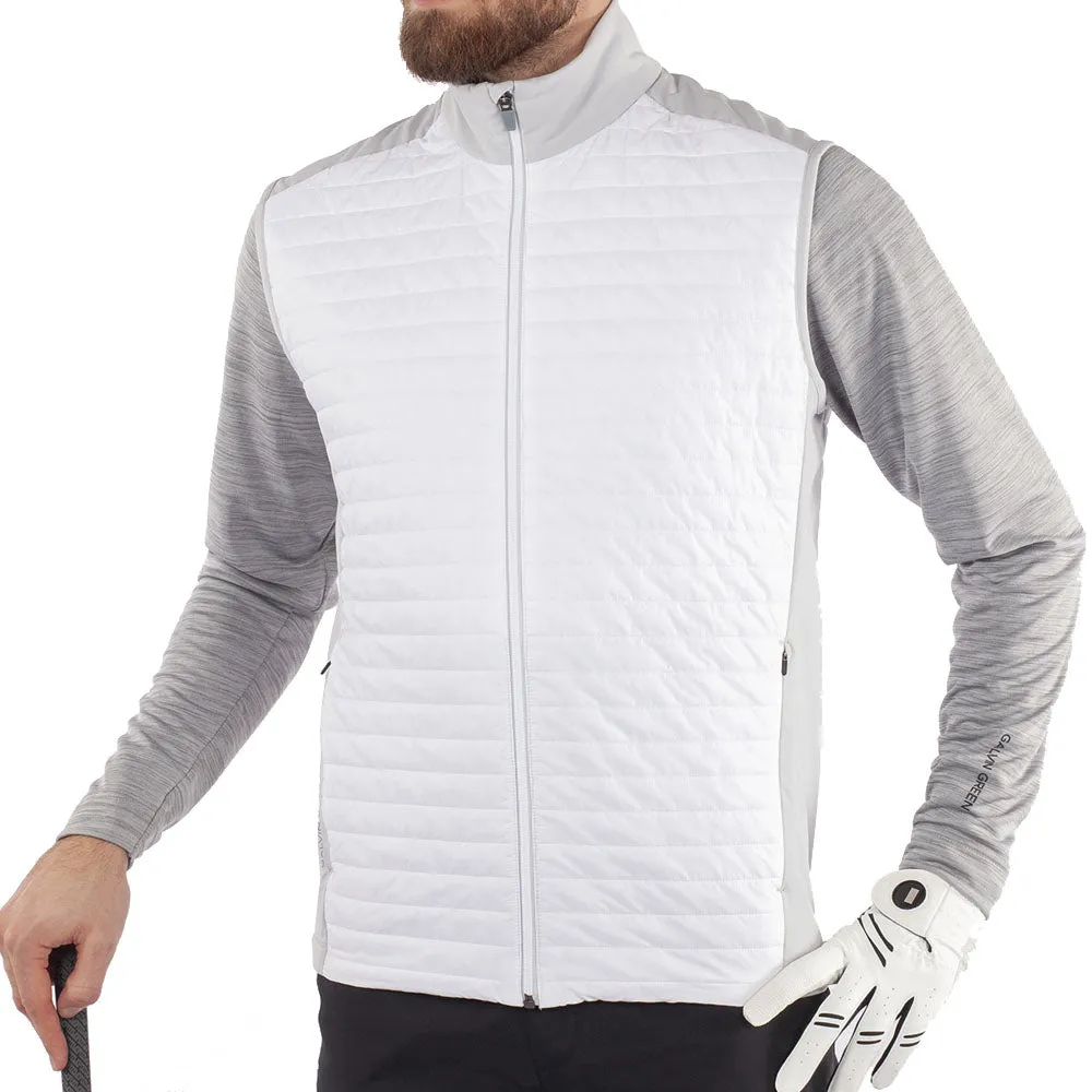 Galvin Green Louie Interface-1 Bodywarmer - White/Cool Grey without hoods Blend