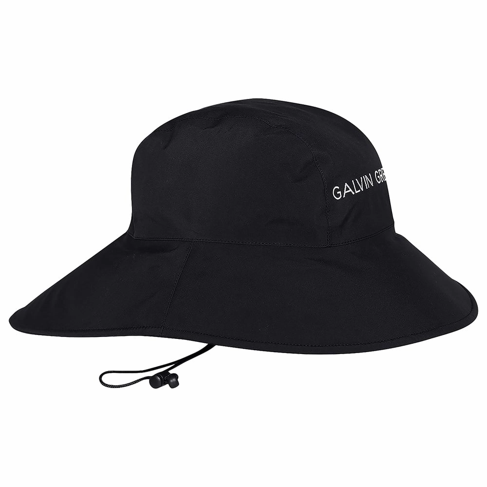 Galvin Green Aqua Golf Hat - Black Elevated Basic Everyday Cool