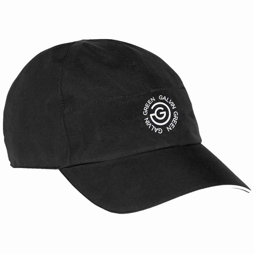 Galvin Green Argo Gore-Tex Paclite Waterproof Cap - Black Cold Weather Timeless Look