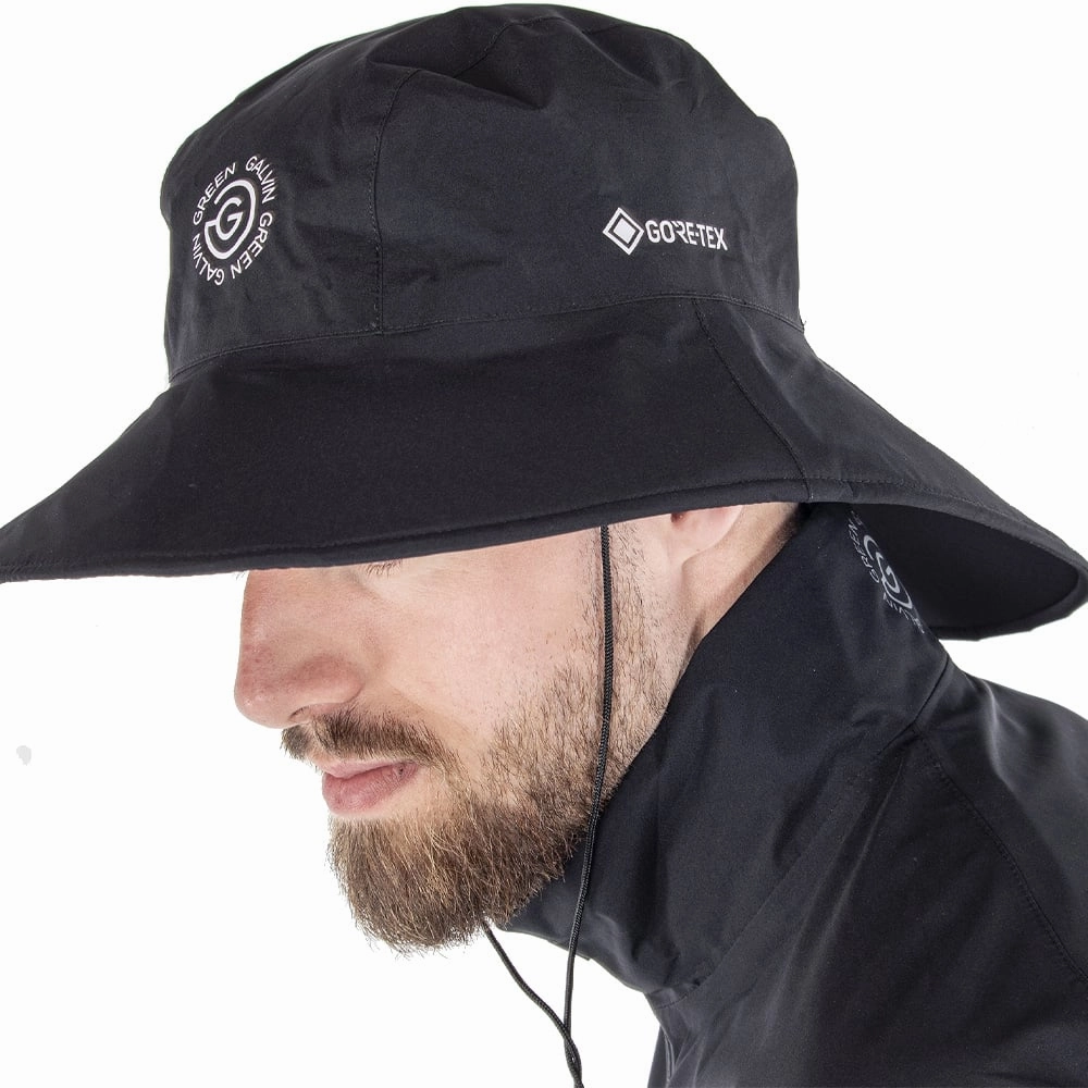 Newsboy cap Galvin Green Art Gore-Tex Paclite Waterproof Hat - Black