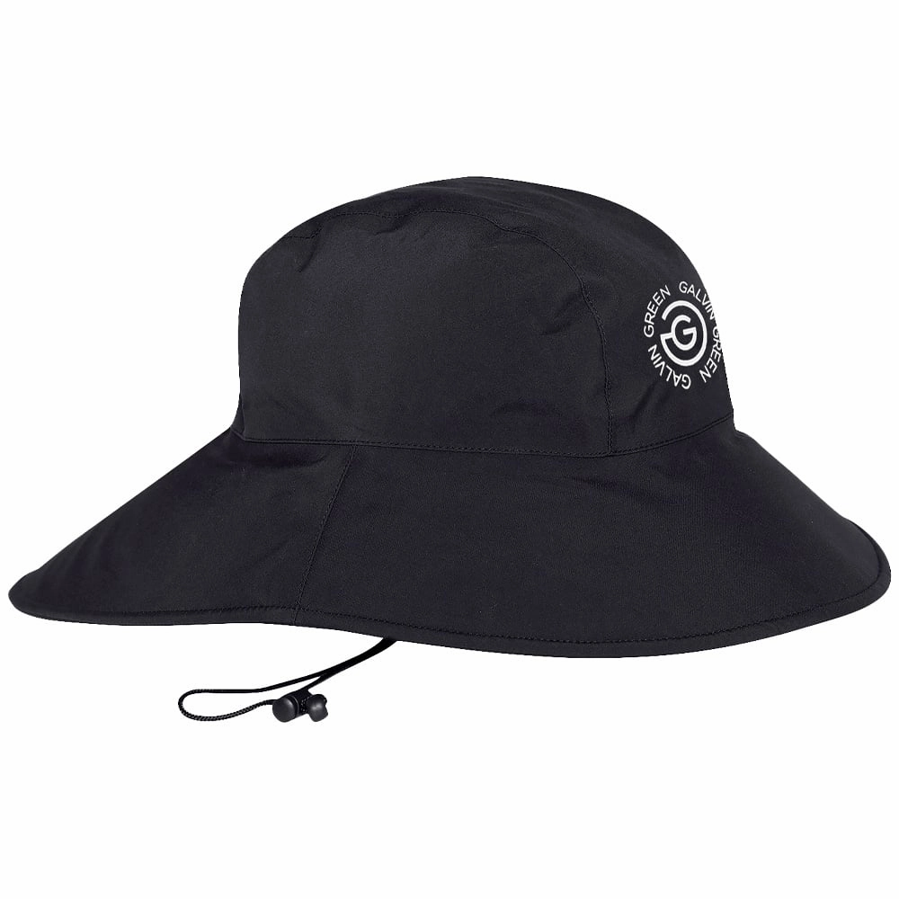 Galvin Green Art Gore-Tex Paclite Waterproof Hat - Black Pastel Shade