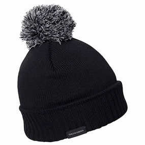 Daily Use Tie-Dye Design Galvin Green Boo Golf Bobble Hat - Black