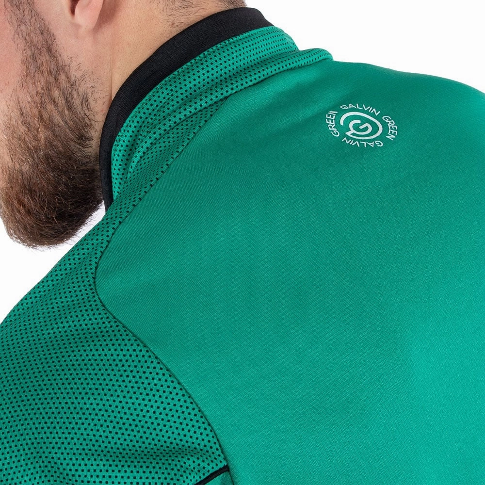 product budget friendly Galvin Green Daxton Insula 1/2 Zip Sweater - Green/Black/White