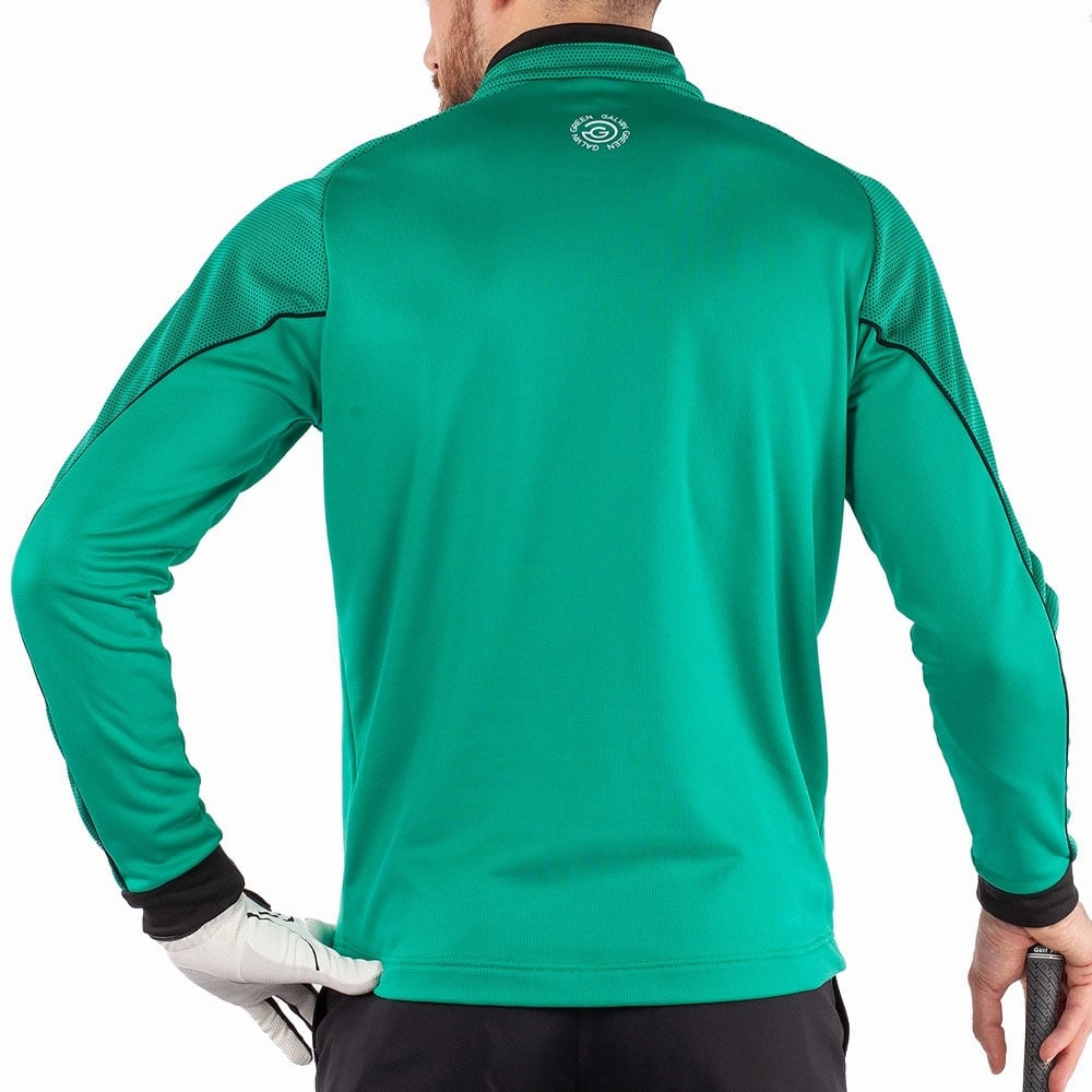 Galvin Green Daxton Insula 1/2 Zip Sweater - Green/Black/White product formal casual harmony Seasonal Trend