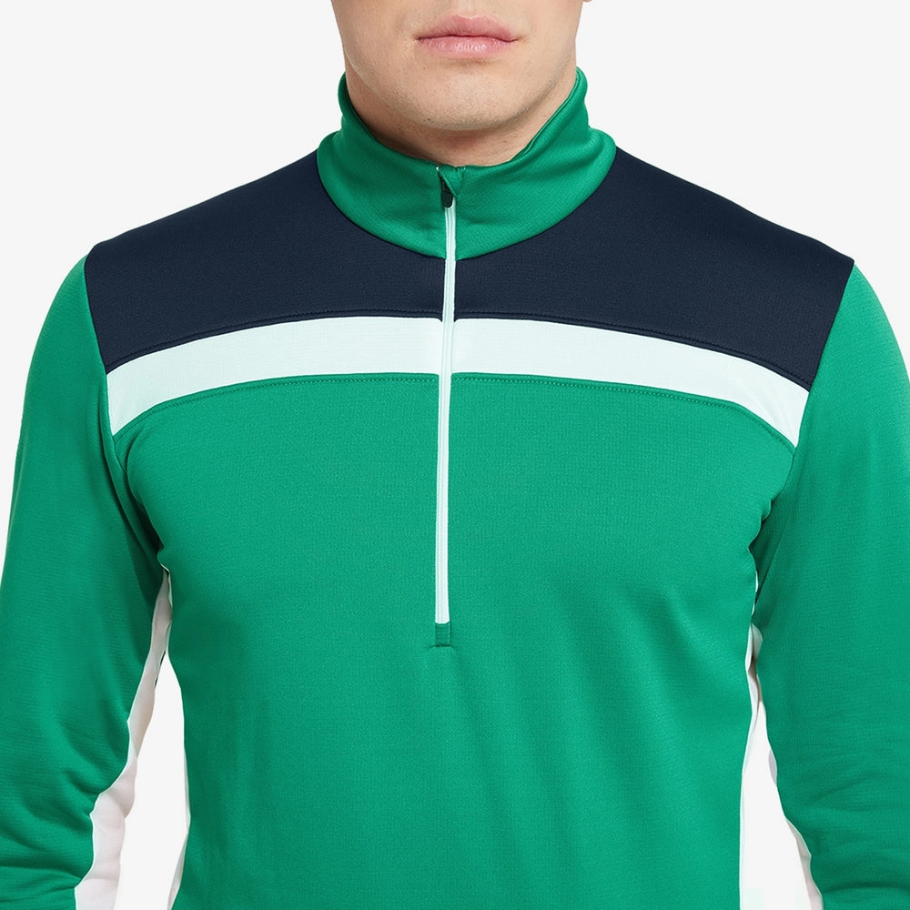 Galvin Green Dean 1/2 Zip Pullover - Navy/Golf Green Adult Size