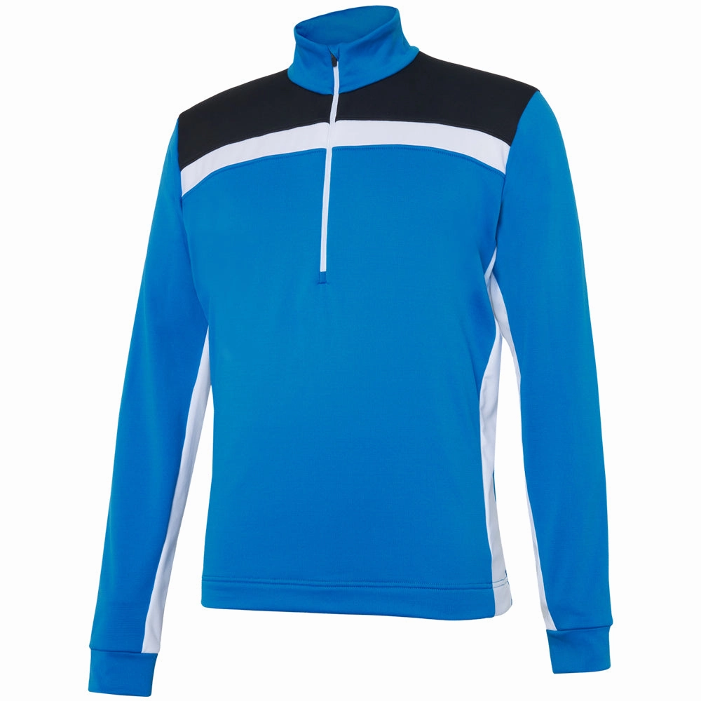 Galvin Green Dean 1/2 Zip Pullover - Royal Blue /Black Fashionable Vibes All Purpose Layer
