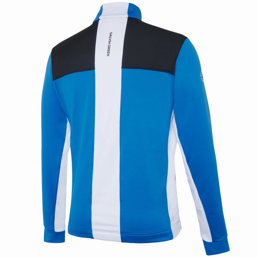 Galvin Green Dean 1/2 Zip Pullover - Royal Blue /Black Cold Weather Look Unisex Appeal