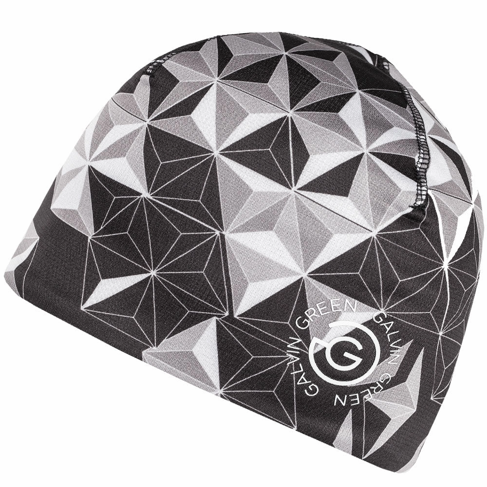 Galvin Green Dikran Insula Beanie Hat - Black/Sharkskin/White Neutral Tone