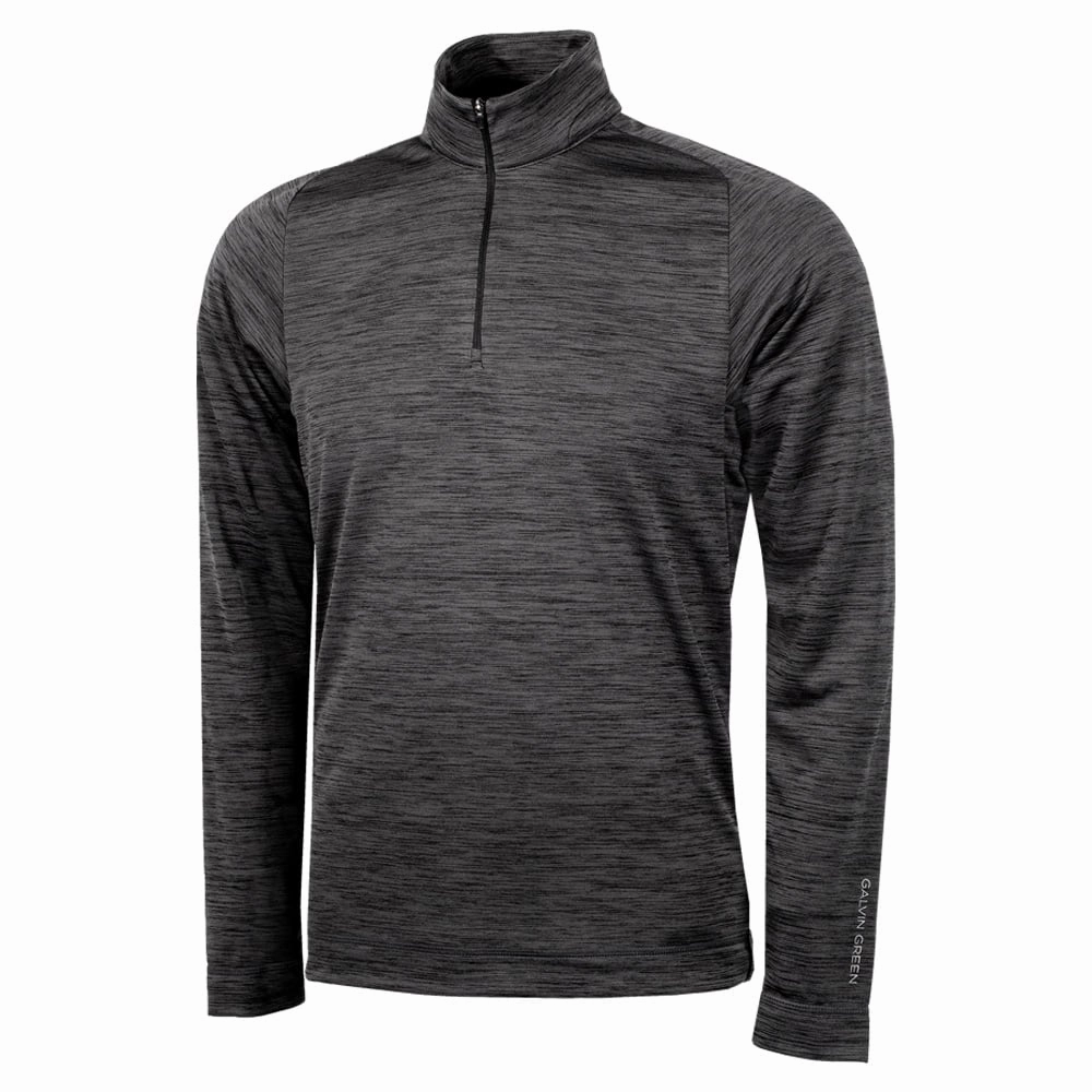 Youthful Vibe Galvin Green Dixon Insula 1/4 Zip Pullover - Black