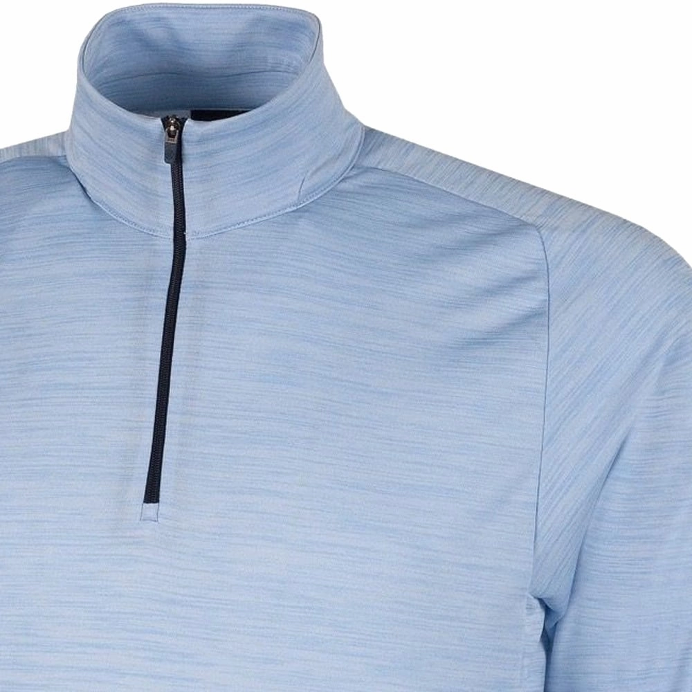Cozy Street Galvin Green Dixon Insula 1/4 Zip Pullover - Blue Bell