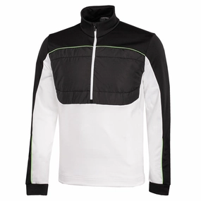 product brand loyalty Modern Style Galvin Green Douglas 1/4 Zip Pullover - White/Black